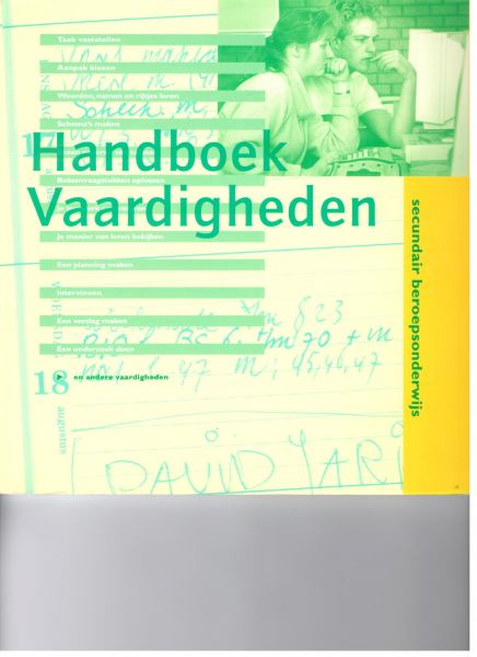 Boer, E. de / Schouwenburg, F. / Verkaik, A. - Handboek vaardigheden / Secundair beroepsonderwijs / deel Leerlingenboek