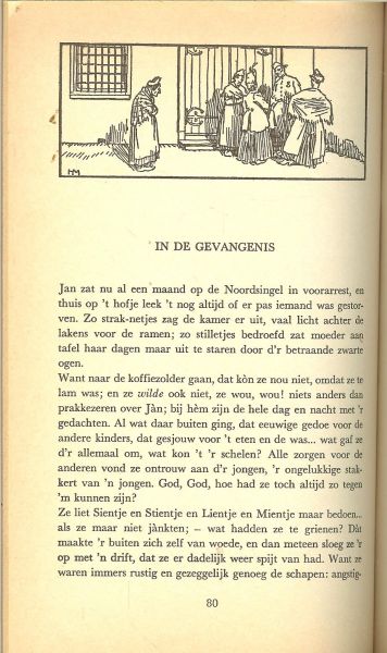 Brusse, M.J  .. Met illustraties van H. Meijer .. Omslagtekening T.A. Steinlen - Boefje