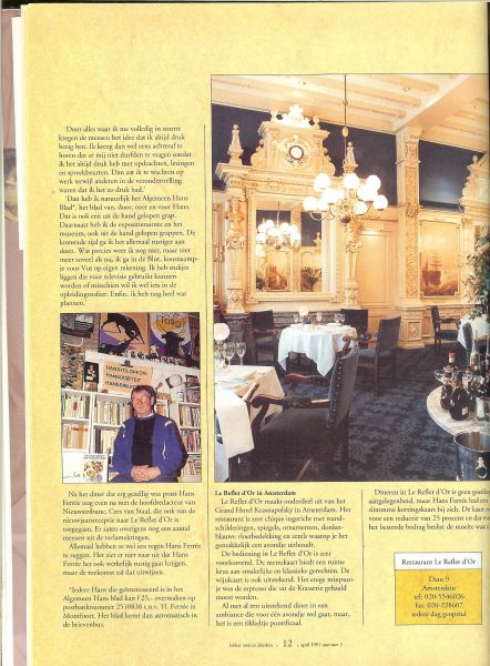 Entree Ton Borghouts * Paaszaken * Eieren zoet en hartig,Omelet soufflé d'orange - ETEN en DRINKEN met Abiance  April 1991 nr 3 vijfde jaargang  Gastronomisch magazine * Tradition & Taste JURA eiland van Herten en Malt en Paaswijn...Pasen nog steeds eierfeest bij uitstek...