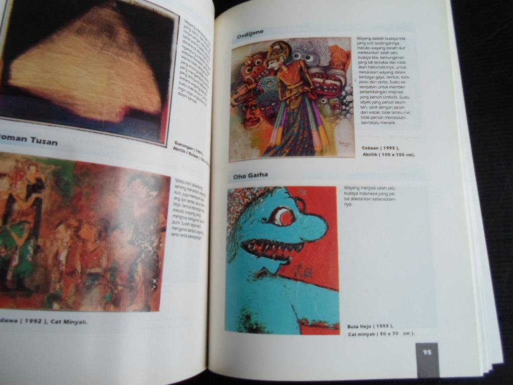 Wiyoso Yudoseputro & M.Sulebar Sokarman ed - Catalogus Rupa Wayang dalam seni rupa kontemporer Indonesia