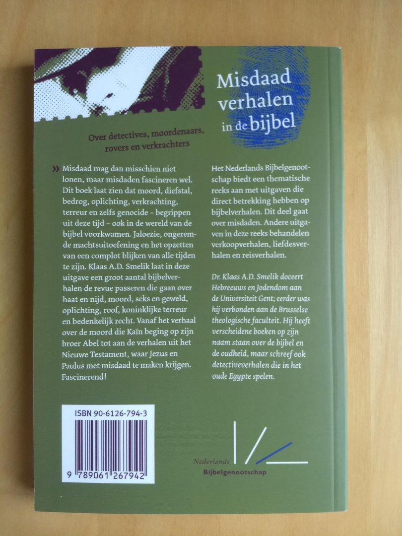 Smelik, K. - MISDAAD VERHALEN IN DE BIJBEL
