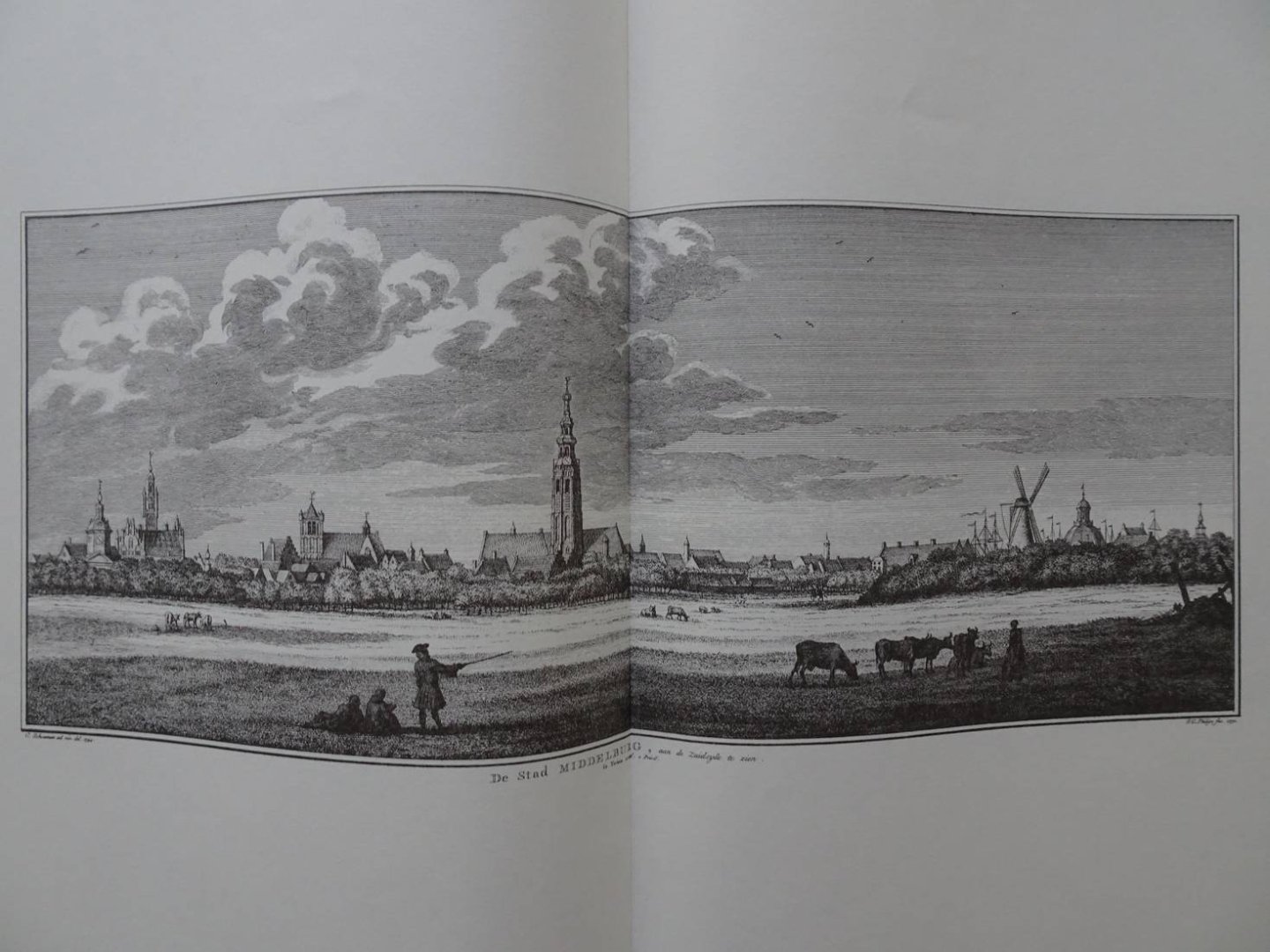  - Atlas van Zeeland; vervattende Nauwkeurige Kaarten Van Alle De Eilanden, op order van ... den Prince van Oranje, meetkundig opgenomen door de Heeren Hattinga, geduurende de jaaren 1744 tot 1752. Benevens Grondtekeningen en Gezigten der Steden,...