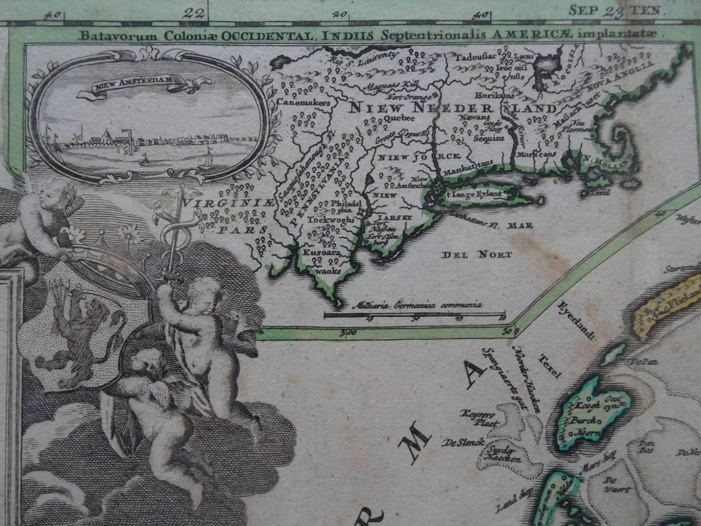 7 Provinciën. - Belgii Pars Septentrionalis communi nomine Vulgo Hollandia nuncupata.