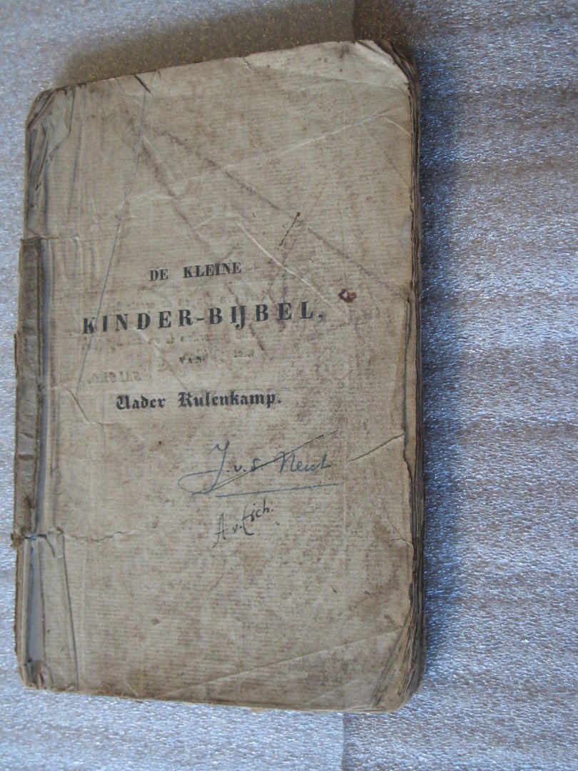 Vader Kulenkamp - De kleine Kinder-Bijbel / een prentenboekje voor de Christelijke Jeugd in XX koperen platen, met 160 afbeeldingen.