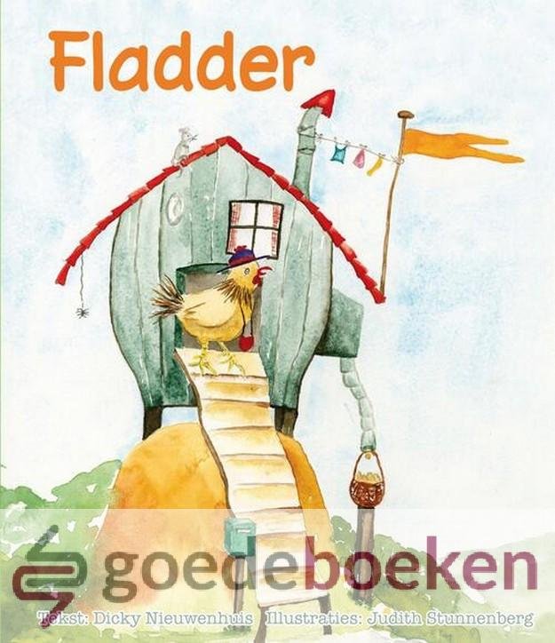 Nieuwenhuis en Judith Stunnenberg, Dicky - Fladder *nieuw* - laatste exemplaar! --- Illustraties: Judith Stunneberg