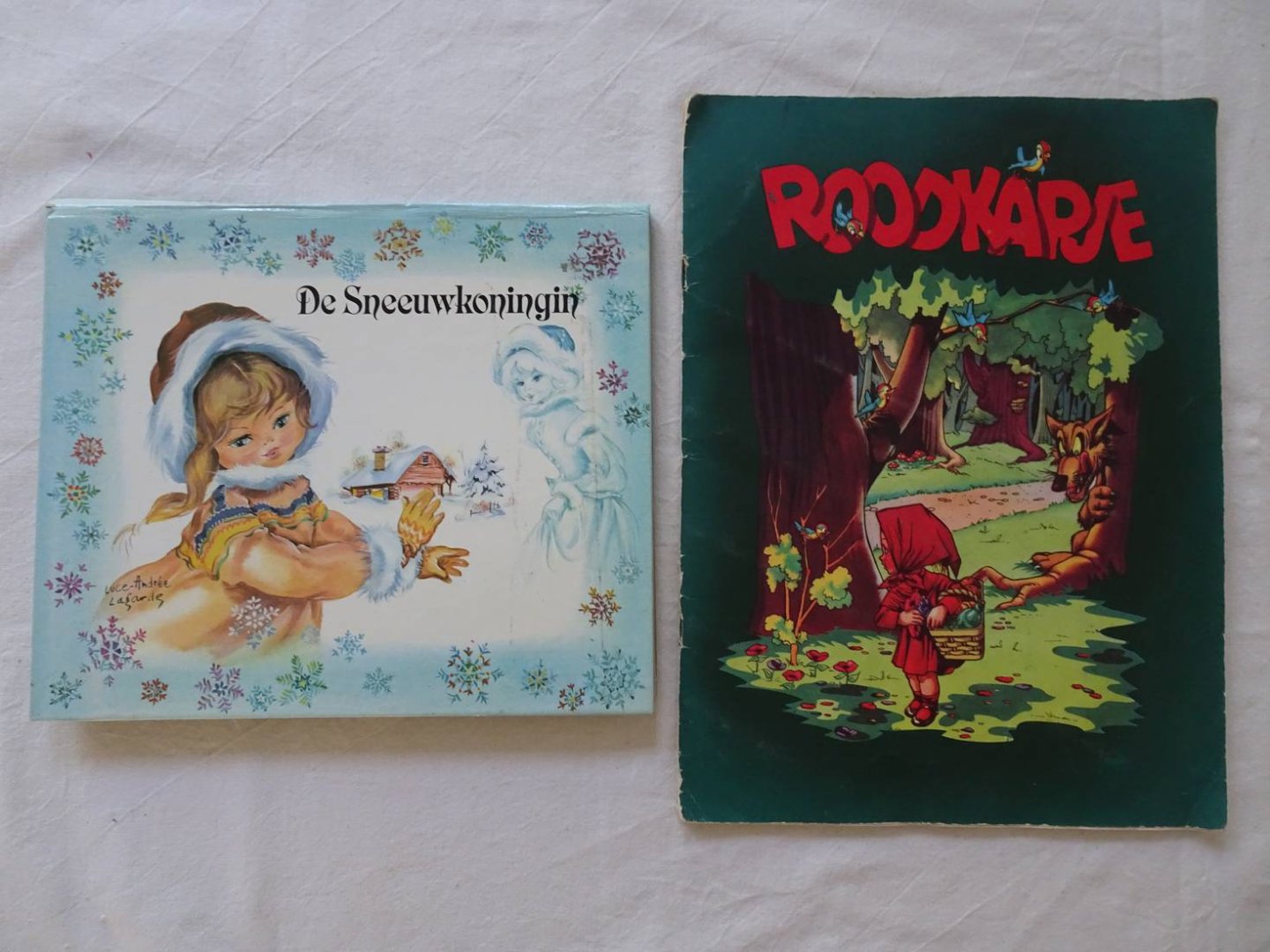 Hoekstra, Han G., Joop Geesink & H.C. Andersen. - Roodkapje/ De Sneeuwkoningin. 2 titels.