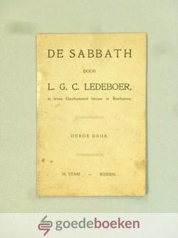 Ledeboer, L.G.C. - De Sabbath