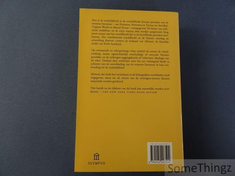 Auerbach, Erich. - Mimesis. De weergave van de werkelijkheid in de westerse literatuur.