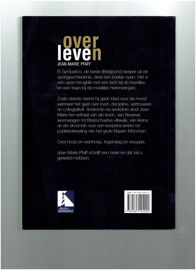 Pfaff, J.M. - over leven ( Jean-Marie Pfaff )