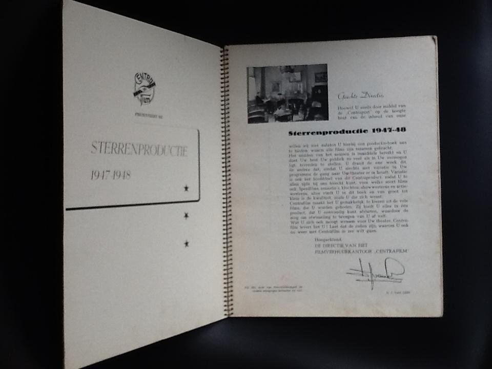 Directie kantoor centrafilm Dordrecht - Filmverhuurkantoor CENTRA , ideaalproductie 1947-1948