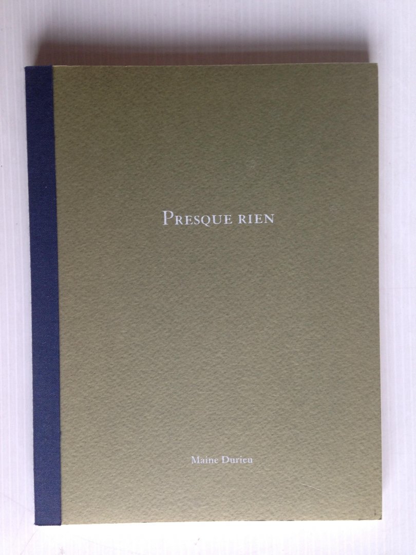  - Presque rien