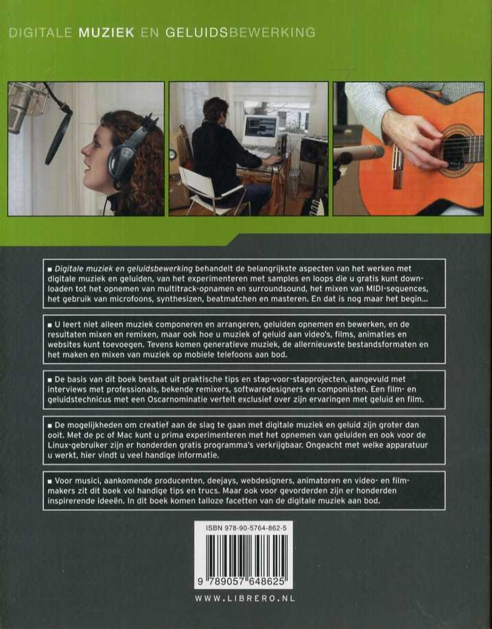 Middleton, C. - Digitale muziek en geluidsbewerking / druk 1