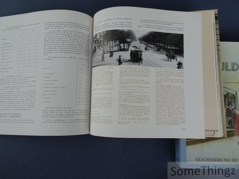 Cosaert, Emile / Delmelle, Josephe et al. - Geschiedenis van het openbaar vervoer te Brussel. Deel 1: De Belle époque. Deel 2: De gulden jaren.