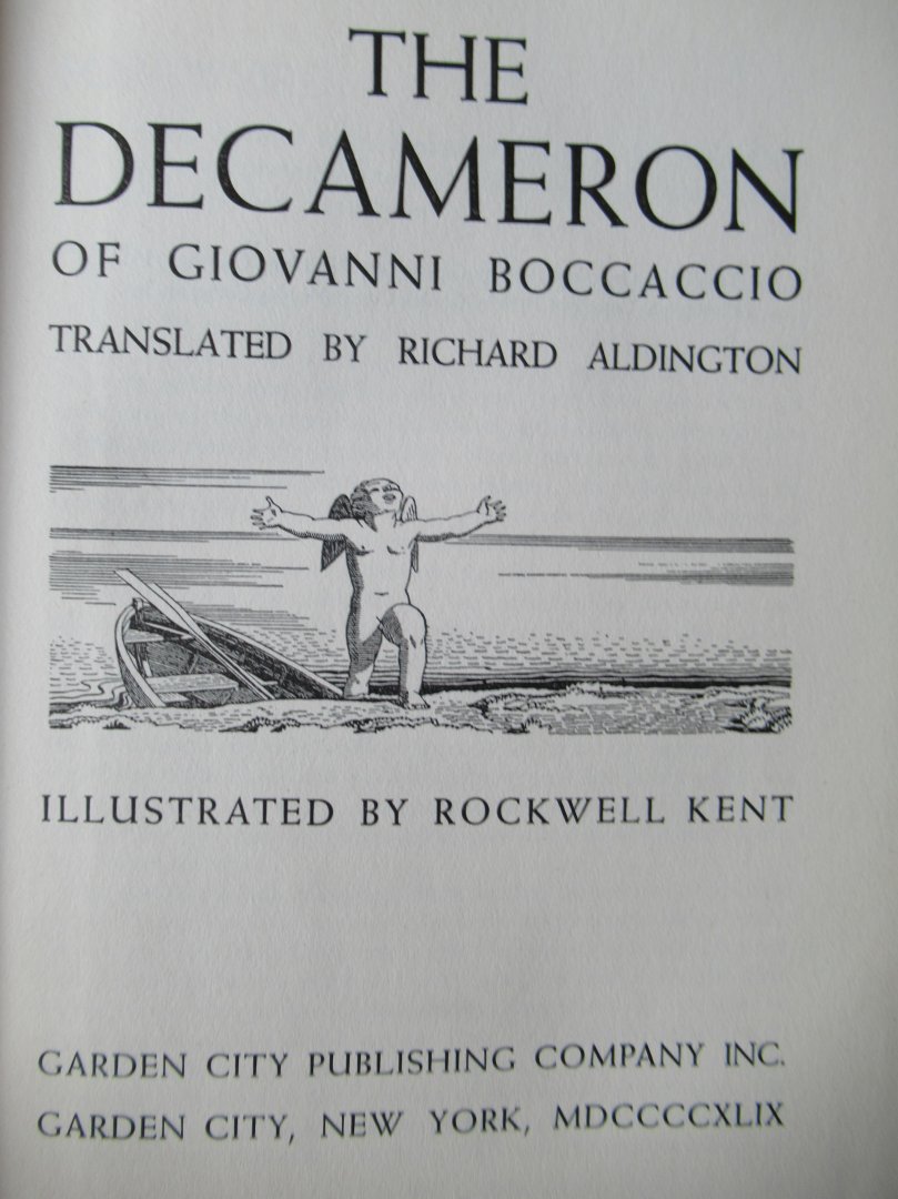 Boccaccio, Giovanni - The Decameron