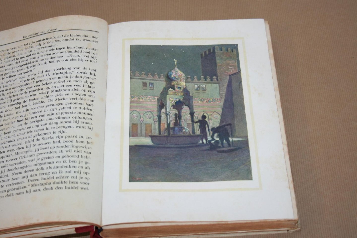 Bewerkt door Kaspar van Limburg -- Met 15 gekleurde en vele zwarte platen van Paul Hey - De sprookjes van Hauff