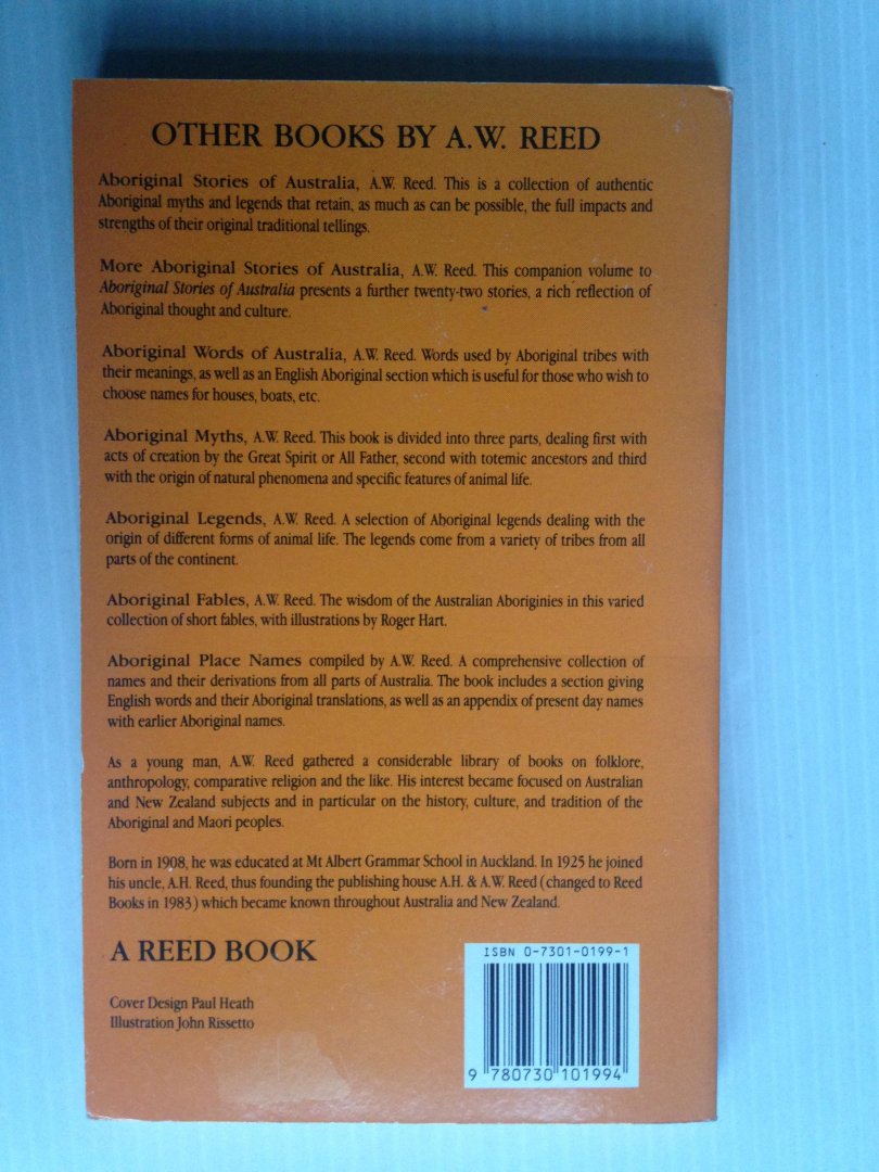 Reed, A.W. - Aboriginal Fables And Legendary Tales