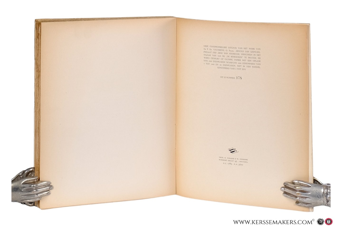 Valvekens, P. EM. - Arnold van Leefdael. Prelaat der Abdij van Averbode (+1584).