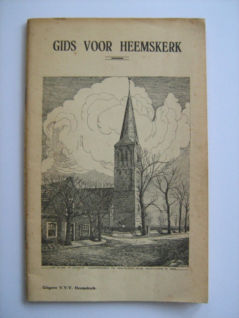  - HEEMSKERK VVV-gids uit 1934