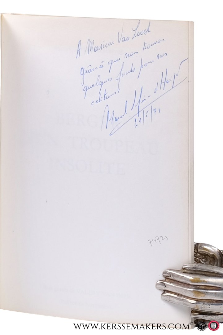Lefèvre d'Hoiyot, Marcel. - Berger d'un troupeau insolite. Bois gravés de Valery van Impe. Préface de Ben Genaux.