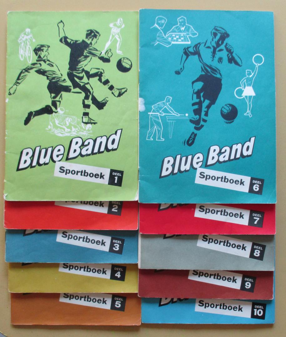 Meerum Terwogt, H. A. M. - Blue Band Sportboek  ,,Veertig sporten en spelen in woord en beeld"