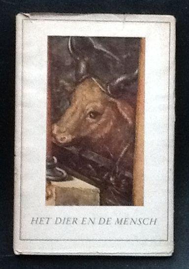 Lützeler, Heinrich - Het dier en de mensch