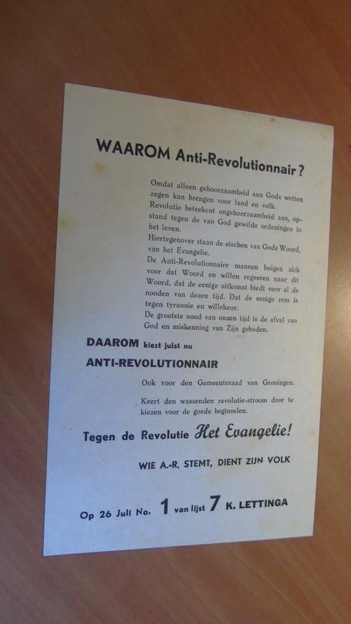 ARP - Anti-Revolutionnair (ARP)