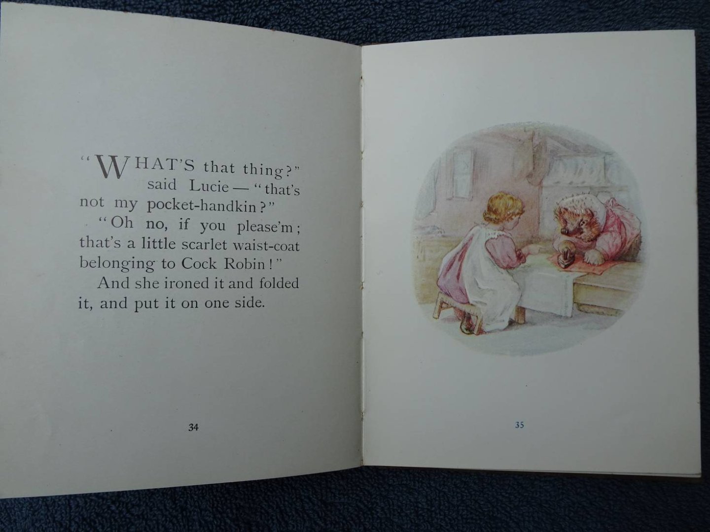 Potter, Beatrix - The Tale of Mrs. Tiggy-Winkle.