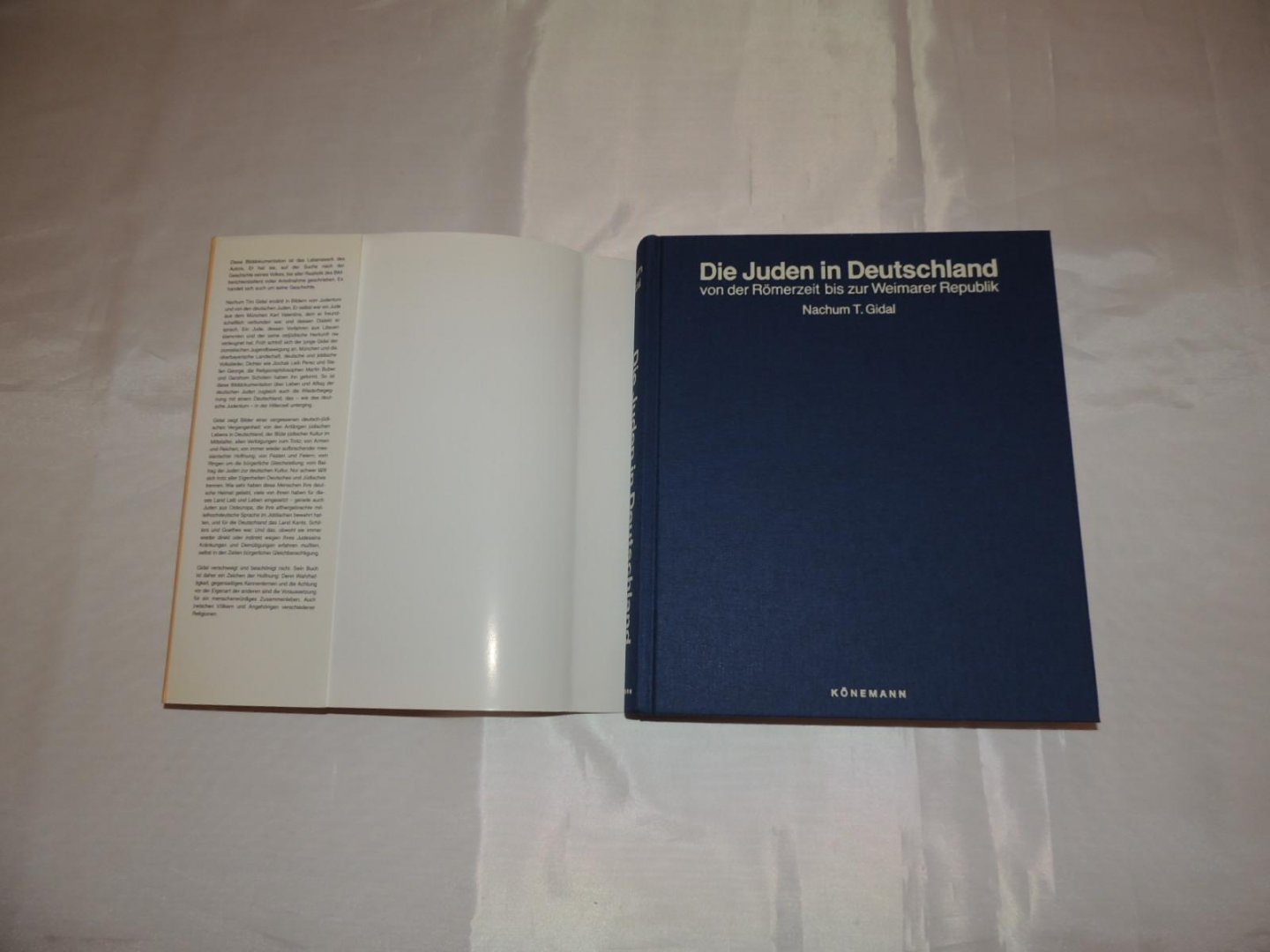 Gidal, Nachum T - Die Juden in Deutschland von der Römerzeit bis zur Weimarer Republik