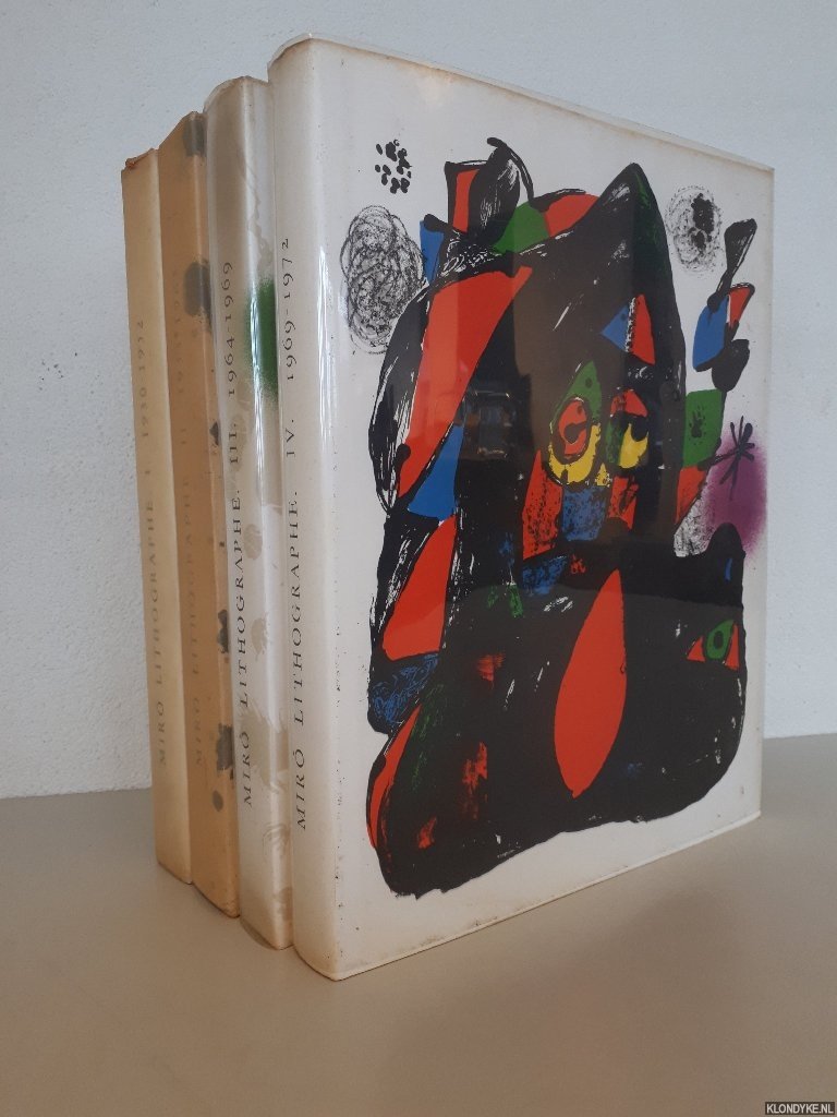 Leiris, Michel & Fernand Mourlot - Joan Miró Lithographe (4 volumes)
