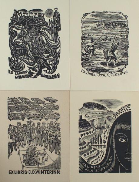 Bouda, Cyril e.a. - Tsjechische exlibris.