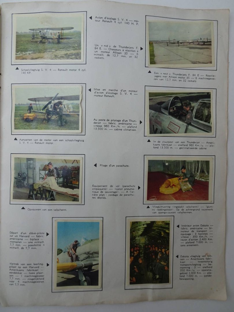 N.n.. - Nos hommes a l'armée/ Onze jongens in dienst. Aangeboden door Chocolat Martougin.