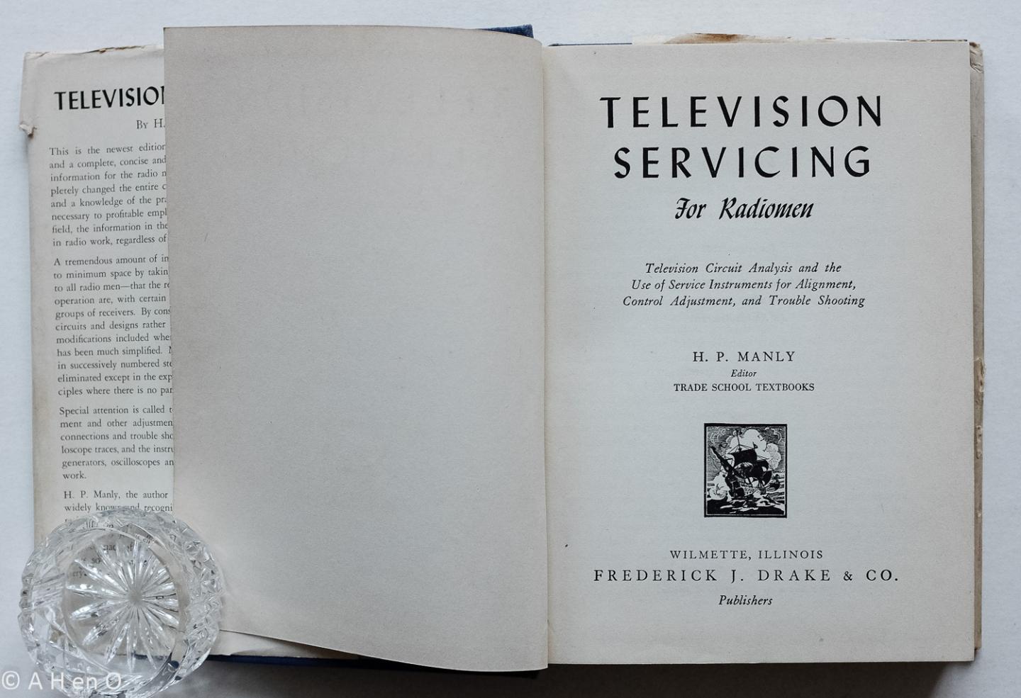 Manly, H.P. - Television servicing for Radiomen -