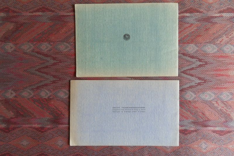 Fokker, Aafje. [ met zwartjes van Ans Muller-Idzerda ]. - Grootvader`s Kerstboomen. en De Kleine Denneboom. [twee deeltjes als een koop].