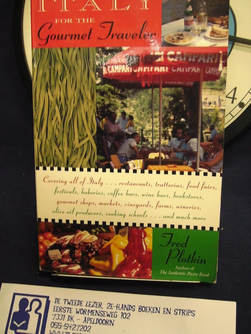 Plotkin, Fred - Italy for the Gourmet Traveler