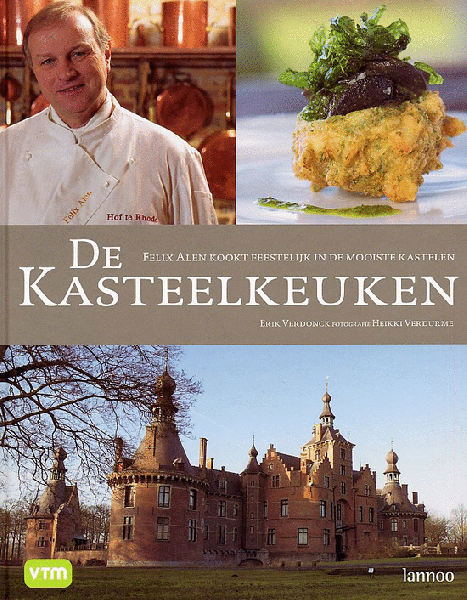 Verdonck, Erik. & Fotografie Heikki Verdurme .  [ isbn 9789020961003 ] - De Kasteelkeuken . ( Felix Alen kookt feestelijk in de mooiste kastelen . ) Chef-kok Felix Alen zoekt in het kader van het VTM-programma 'De kasteelkeuken' dertien kasteelheren op om meer te weten over het leven op en rond het kasteel, maar ook over-