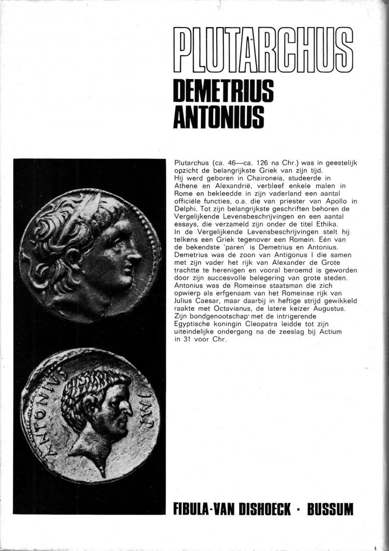 Plutarchus - Demetrius Antonius (vertaling Prof. Dr. G.J. de Vries)