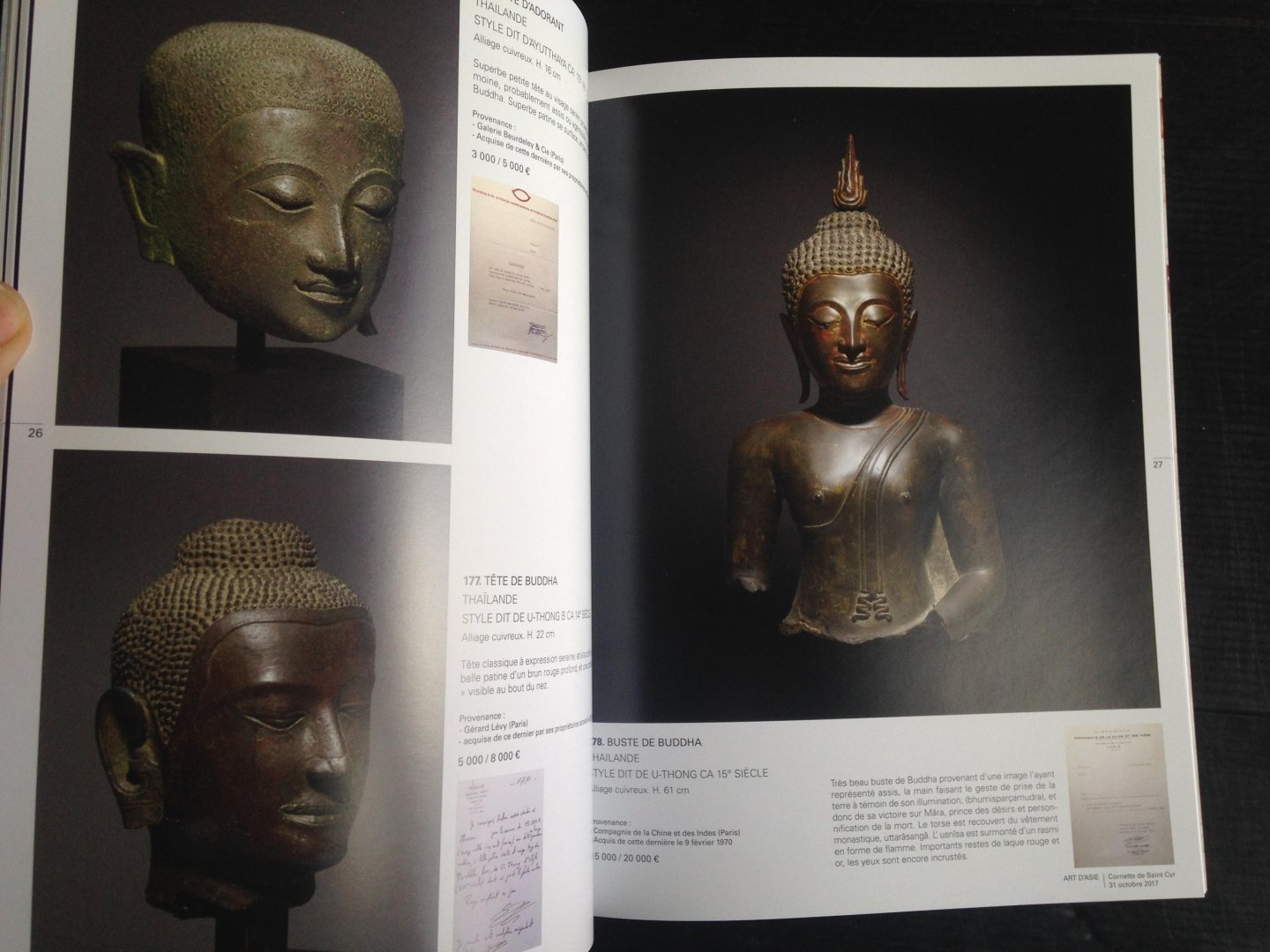 Catalogus Cornette de Saint Cyr - Art d’Asie