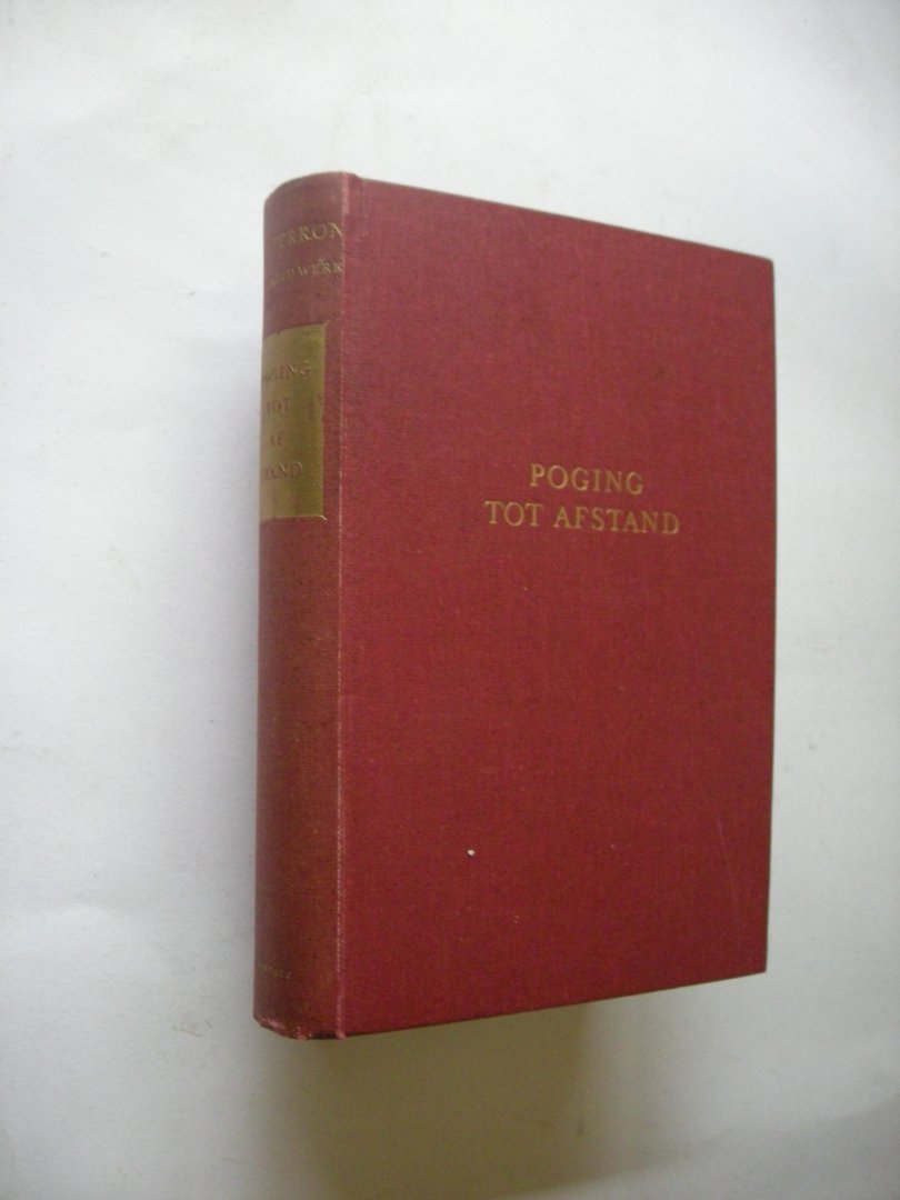 Perron, E. du - Poging tot afstand. Verhalen