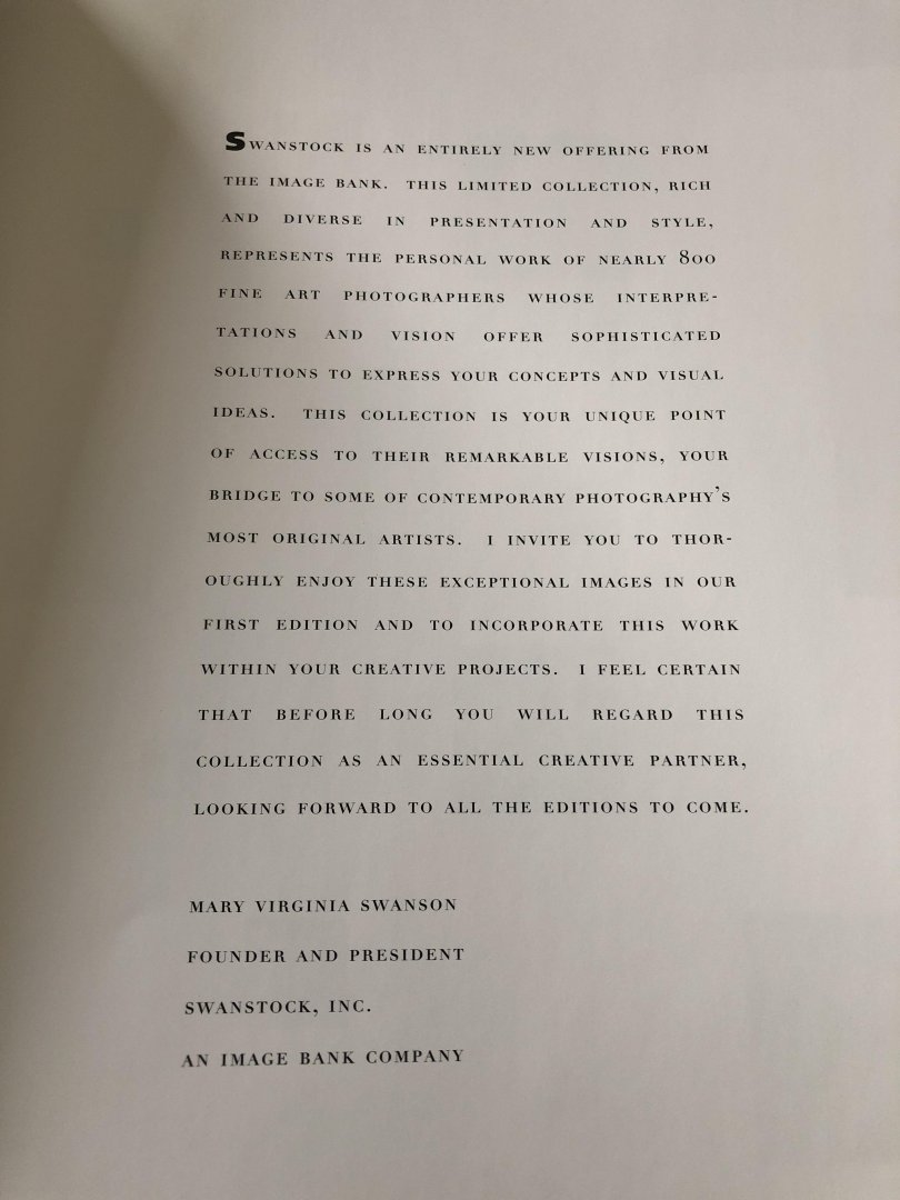  - Fine art photography Swanstock