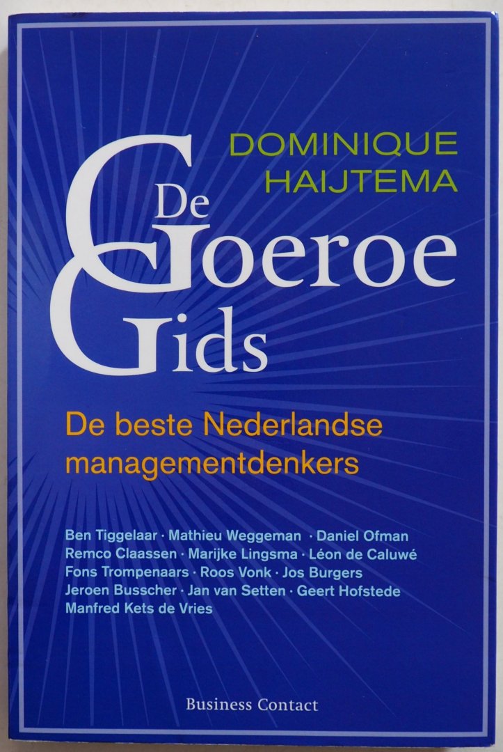 Haijtema Dominique - De Goeroegids De beste Nederlandse managementdenkers