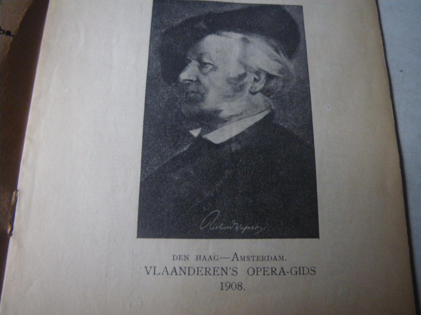 Richard Wagner,Gerhard J.W. bewerkt door - Vlaanderen's Opera-Gids No. 32 De Meesterzingers van Neurenberg in drie bedrijven