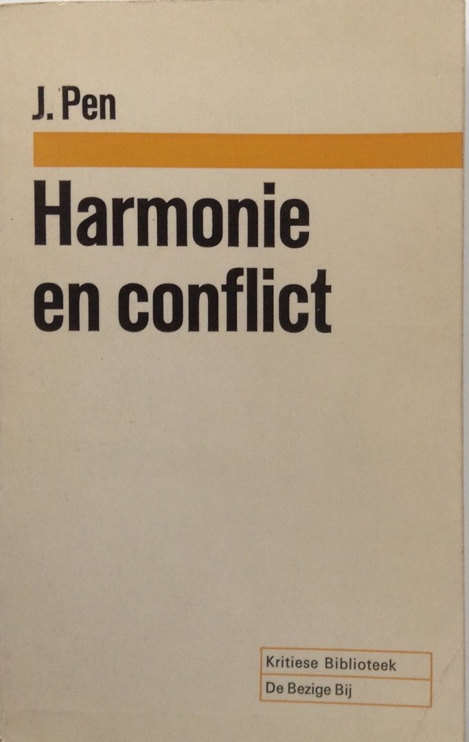 Pen, J. - Harmonie en conflict