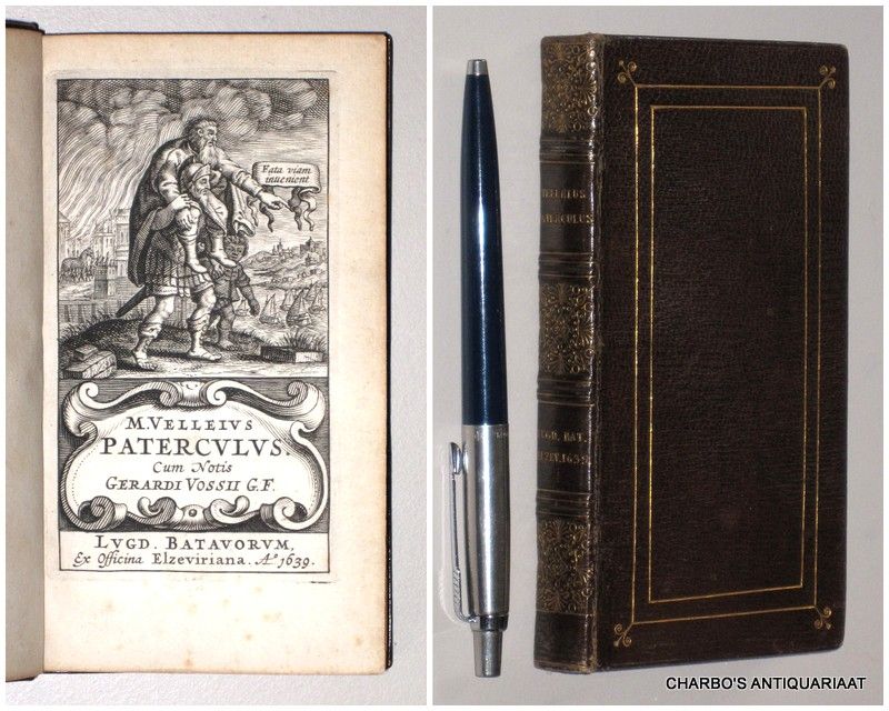 VELLEIUS PATERCULUS, MARCUS, - Historiae Romanae. Cum notis Gerardi Vossii G.F.