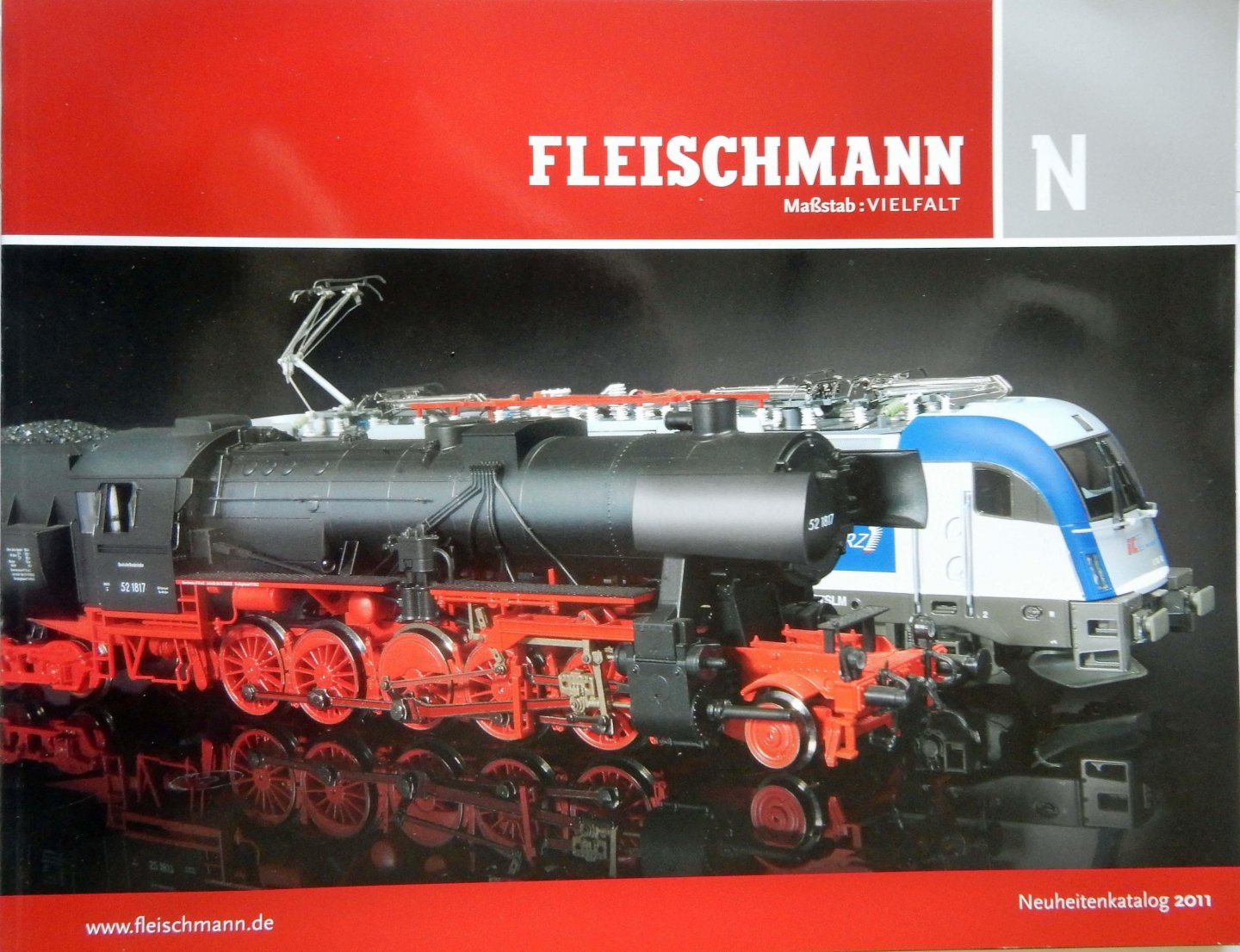  - Fleischmann Neuheitenkatalog 2011 (schaal N)