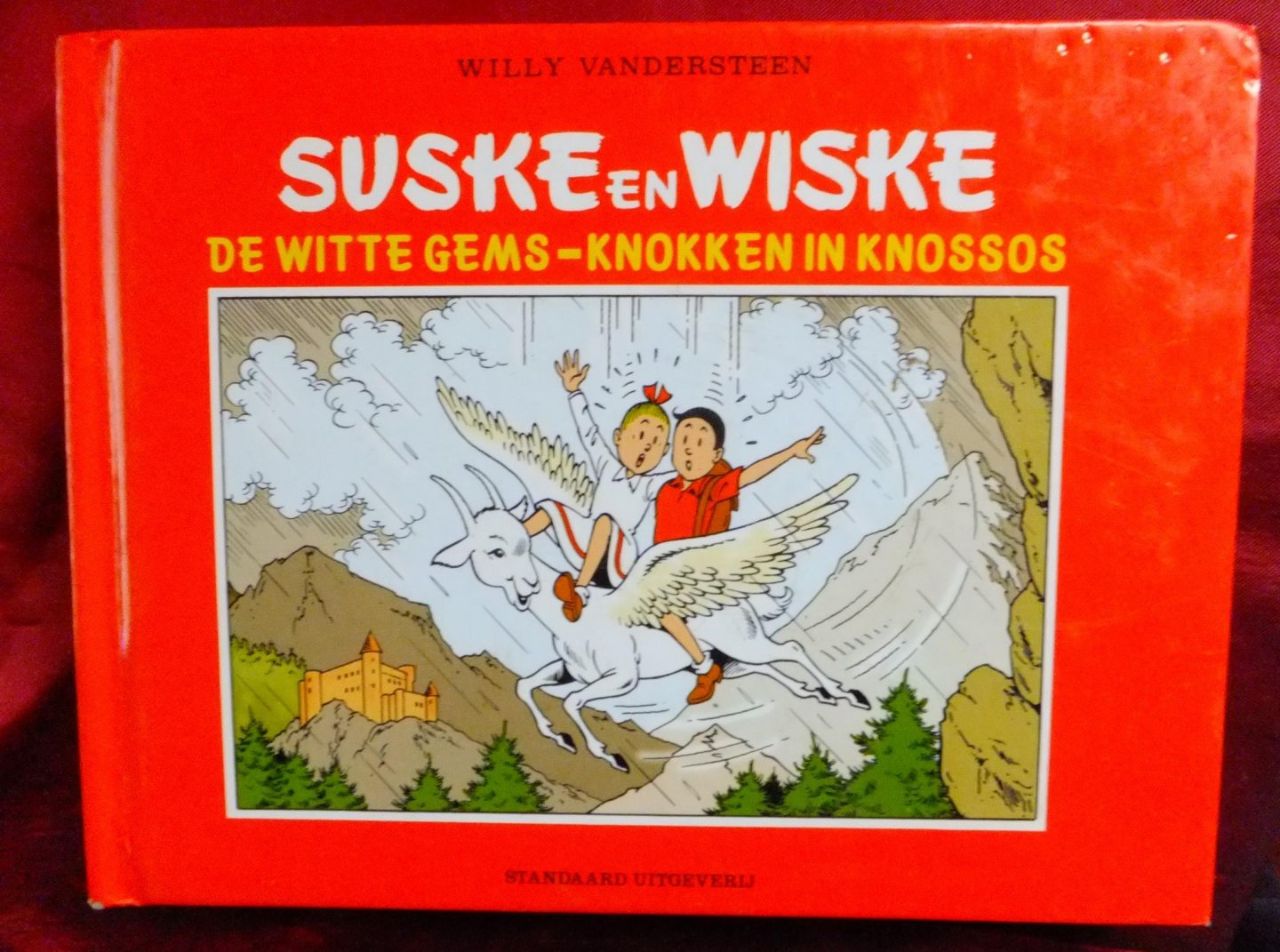 Vandersteen, willy - Suske en Wiske DE WITTE GEMS- KNOKKEN IN KNOSSOS (Dubbelstrip) / 1e sruk