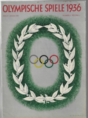  - Olympische Spiele 1936 offizielles Organ nummer 8 Berlin Januar 1936 -OLYMPIAZEITUNG
