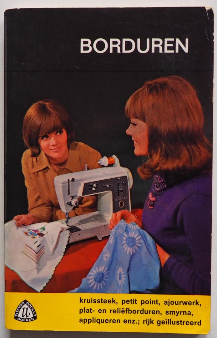 Oheim Gertrud, vert. Bron Karin A, ill. Schinzel Herta - Borduren kruissteek petit point ajourwerk plat- en reliëfborduren smyra appliqueren enz.
