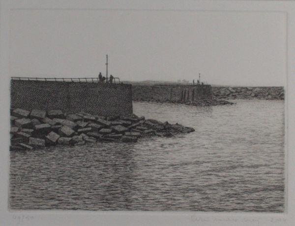 Meij, Wim van der. - Havenhoofd.