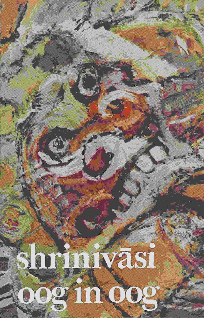 Shrinivasi (pseud. van Martinus Lutchman, Suriname, 1926 - 2019) - Oog in oog (Frente a frente)