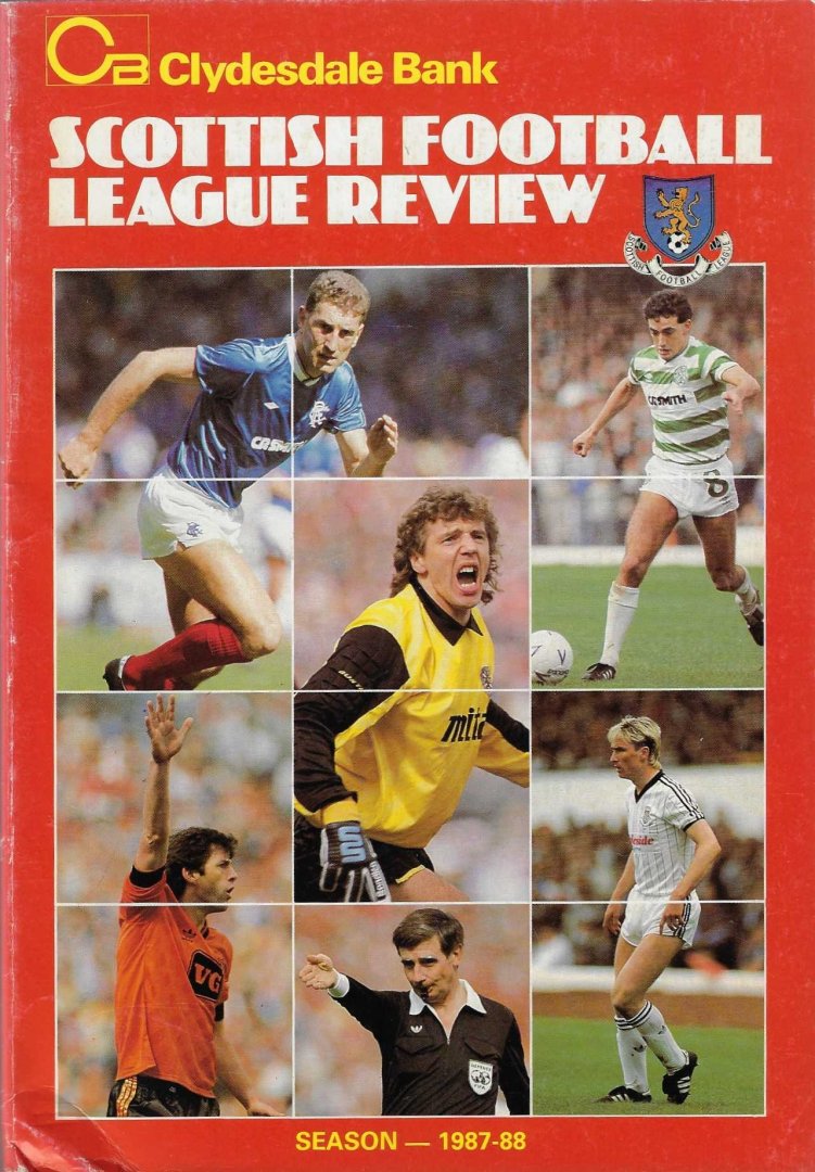 Many - Scottish Football Review 1987-88 -The official Handbook of Scottish Football